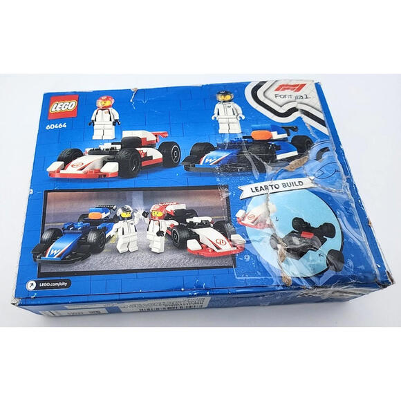 LEGO City Formula 1 Race Cars – Set 60464 – Williams & Haas – 92 pcs - Picture 4 of 5